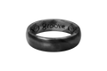 Solid Black Pearl Thin Ring