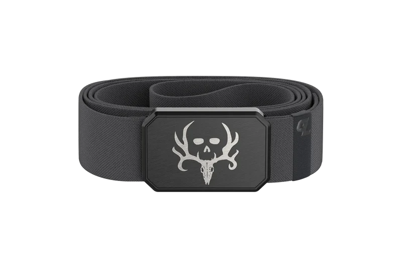 Bone Collector Groove Belt Deep Stone Grey/Gun Metal
