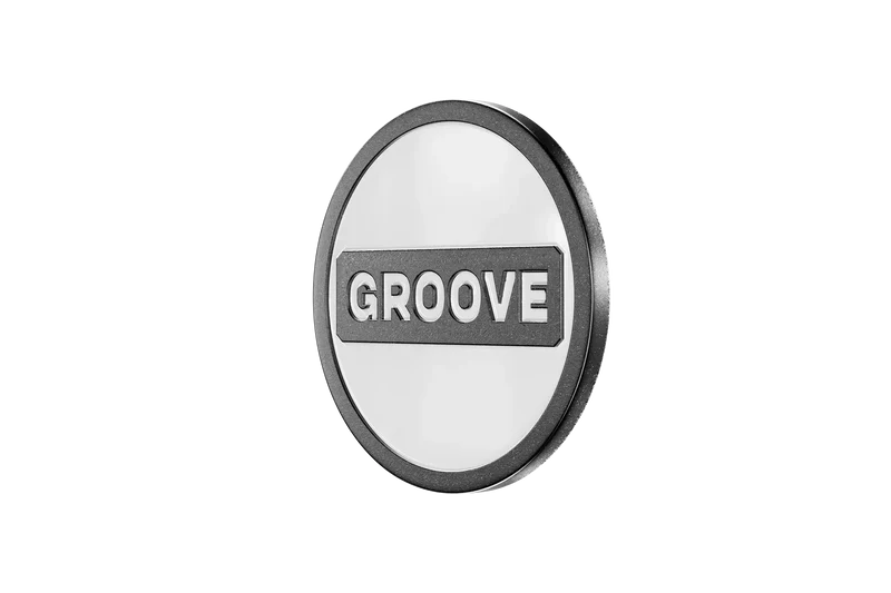 Groove® Golf Ball Marker - White