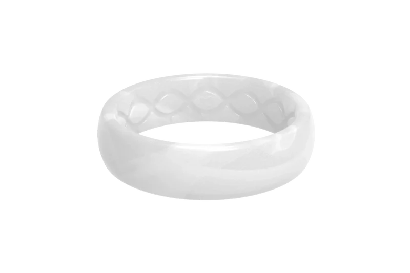 Solid Pearl Thin Ring