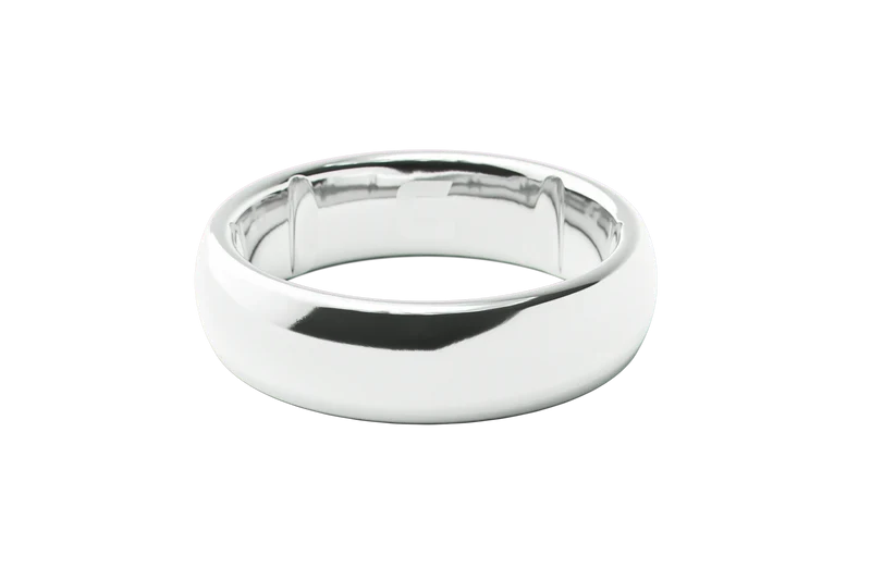 Groove Ring® Tungsten 6mm - Platinum