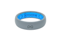 Solid Storm Grey Thin Ring